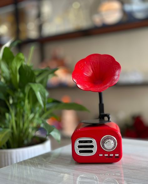 Gift your loved ones; Retro Bluetooth Speaker, Music Box, Vintage Turntable Gramophone Speaker [Availabe Now] . . . Buy/Order or Vist Us #retrospeaker #vintage #vintageturntablespeaker #paauchhadecor Retro Bluetooth Speaker, Vintage Turntable, Retro Speakers, Music Box Vintage, Instagram Gift, Music Box, Turntable, Loved Ones, Bluetooth Speaker