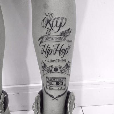 Hiphop Tattoo, Hop Tattoo, Hip Hop Tattoo, Arte Do Hip Hop, Simple Tattoos For Guys, Arte Hip Hop, Best Hip Hop, Quote Tattoos, Hip Hop Quotes