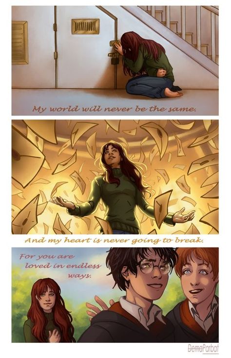 Beauty Of Harry Potter, Harry And Hermione, Lily Potter, Harry Potter Feels, Harry Potter Puns, Theme Harry Potter, Harry Potter Artwork, Images Harry Potter, Harry Potter Comics