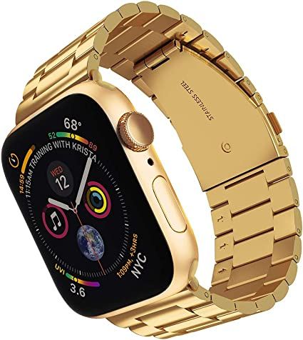 Apple Watch Stand, Apple Watch Fashion, Apple Watch 1, Gold Apple Watch, Apple Watch Accessories, Apple Watch 38mm, Metal Straps, Watch Straps, Stylish Watches