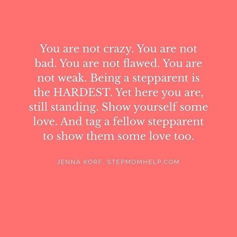 Stepfamilies are inherently complicated. You are not failing simply because you’re struggling. Tag a stepmom you appreciate! 💕 #Stepmom… Unappreciated Step Mom Quotes, Stepmom Struggles Truths, Unappreciated Quotes, Stepmom Quotes, Blended Family Quotes, Step Mom Quotes, Mommy Things, Perspective Quotes, Bonus Mom