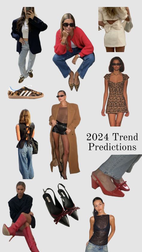 2024 Trend Predictions #trends #fashion #red #cheetahprint #bows #inspo #outfitinspo Leopard Print Clothes, Cheetah Print Outfit, Cheetah Print Outfits, Top Clothing Brands, Leopard Print Outfits, Leopard Outfits, Fashion Trend Forecast, Animal Print Outfits, Autumn Trends