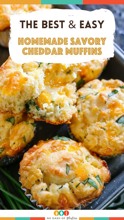 Cheese Muffins Cheddar, Cheddar Dill Muffins, Cheddar Muffin Recipes, Easy Cheese Muffins, Savory Cornbread Muffins, Aged Cheddar Recipes, Savory Baked Goods For Bake Sale, Easy Savory Muffins, Easy Savoury Muffins