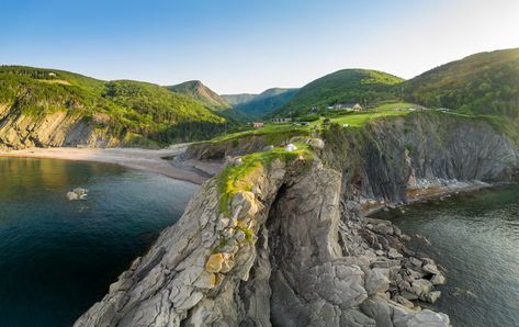 Cape Breton Aesthetic, Canada Whistler, Places To Visit In Canada, Places In Canada, Wilderness Cabins, Travel Local, Cabot Trail, Cape Breton Island, Marcus Garvey