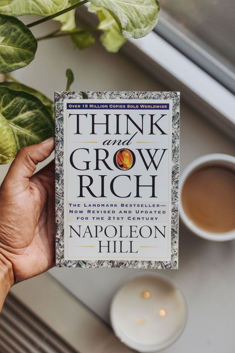 Self Development Books, Think And Grow Rich, Wealth Creation, Educational Books, Napoleon Hill, Self Help Book, Self Help Books, Financial Literacy, Inspirational Books