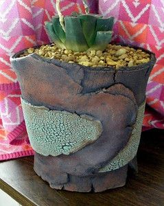 Jena Bedson, Pottery Plant Pots, Ceramic Heads, Handmade Clay Pots, Plants And Pots, Clay Plant Pots, Ceramic Succulent Pots, Pottery Plant Pot, Slab Ceramics