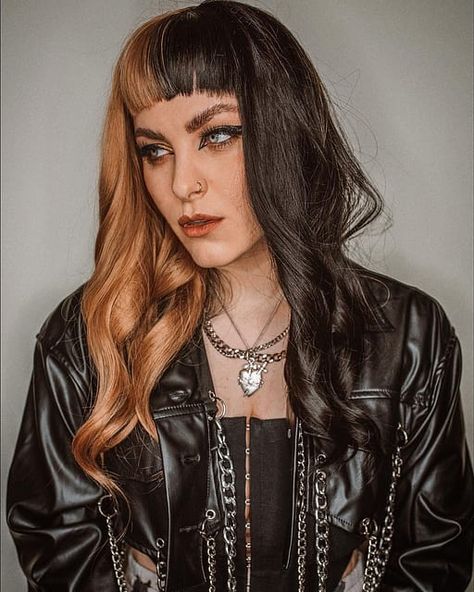 Split Dye Hair, Split Dye, Split Dyed Hair, Dye Hair, Colored Hair, Dyed Hair, Instagram Feed, Hair Inspo, Jewelry Inspiration