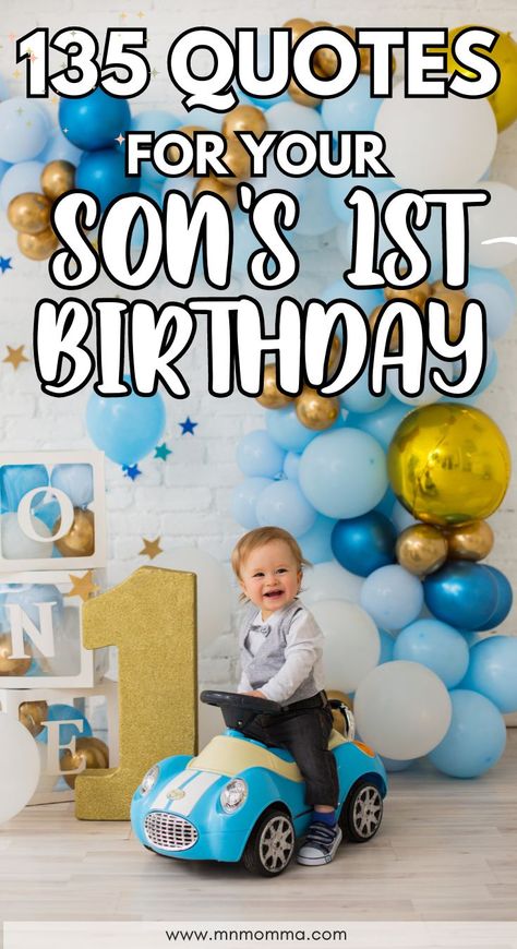 first birthday quotes and birthday wishes to baby boy from mom and dad Baby Birthday Quotes, First Birthday Quotes, 1st Birthday Quotes, Happy 1st Birthday Wishes, Birthday Boy Quotes, Quotes For Your Son, Birthday Wishes Boy, Sons First Birthday, Wishes For Baby Boy