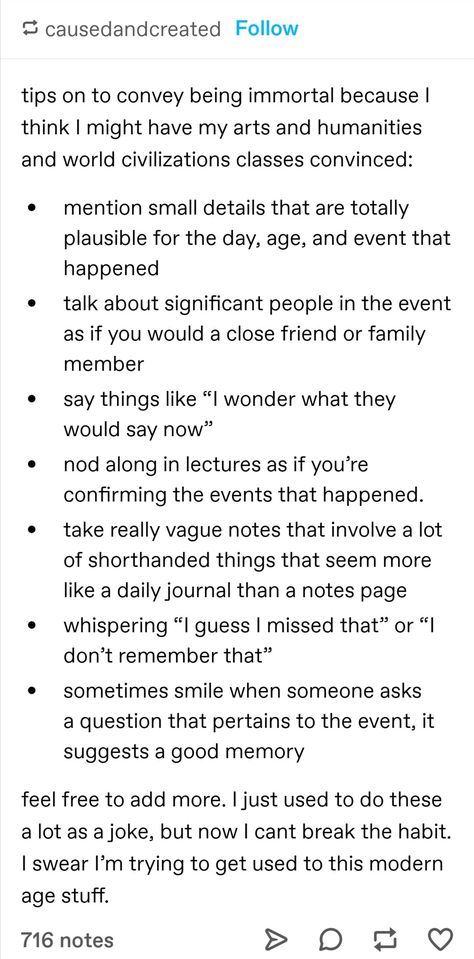 How To Write An Immortal Character, Lore Writing Tips, Immortal Character Writing Prompts, Writing Immortal Characters, Immortal Writing Prompts, Immortal Prompts, Oc Lore Ideas, Immortal Aesthetic, Writing Prompts Funny