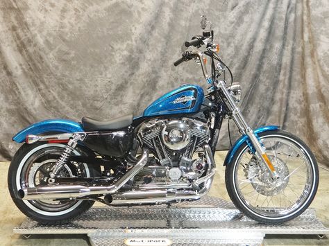 2015 Harley-Davidson Sportster 72 in Hard Candy Cancun Blue Flake Harley Davidson 72 Sportster, Harley Davidson Models, Harley Davidson 48, Hd Sportster, Harley Davidson Sportster 1200, Sportster Bobber, Harley Davidson Museum, Motorcycle Museum, Custom Sportster