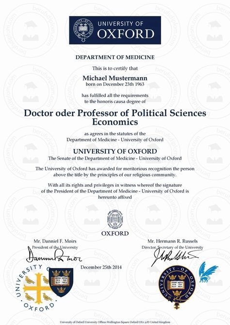 Doctor Diploma, University Certificate, University Of Oxford, College Motivation, Certificate Design Template, Howard University, Certificates Online, Dream College, University Degree