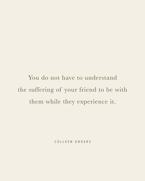 Have you ever felt speechless when it comes to suffering? We all have been in situations where grief can be so overwhelming—either walking through it yourself or with others you care about. In this WHEN article, When Someone You Love Is Suffering, Colleen Onders (@c_ondrs) reminds us that we are not alone in our suffering. Our loving Father is with us, as we journey through it & as Christ followers we are called to come alongside our friends as they experience it too. You won’t always know wh... Hosanna Revival, Loving Father, When Someone, Have You Ever, Walking, Healing, Felt, Things To Come, Quotes