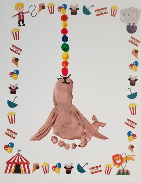 Circus Arts And Crafts For Toddlers, Circus Crafts Infants, Circus Theme Infant Art, Circus Projects For Toddlers, Circus Theme Art Preschool, Infant Circus Crafts, Carnival Art Preschool, Carnival Infant Crafts, Circus Theme Crafts For Infants