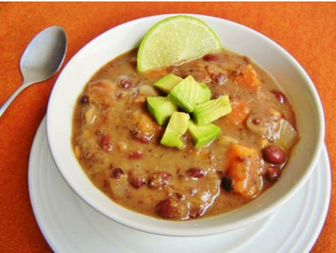 Black Bean And Sweet Potato, Bean And Sweet Potato, Gluten Free Meal Plan, Healthy Avocado, Inflammatory Diet, Delicious Soup Recipes, Savory Soups, Free Meal, Sweet Potato Soup