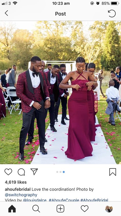 Wedding Suits Bride Female, Bridal Team Dresses Ideas, Best Wedding Suits For Men, Bridesmaid Suits, Purple Tuxedo, Best Wedding Suits, African Bridesmaid Dresses, Gorgeous Bridesmaid Dresses, Reception Outfit