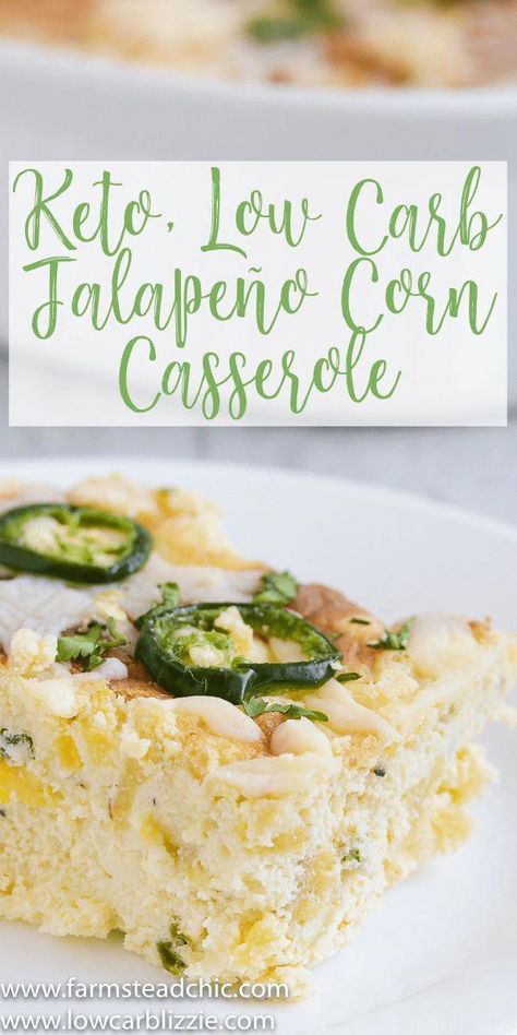 #LowCarbFoods Jalapeño Corn Casserole, Jalapeño Corn, Low Sugar Diet Recipes, Low Fat Low Carb, Medicine Tips, Baby Corn, Low Carb Low Fat Recipes, Boiled Egg Diet Plan, Best Low Carb Recipes