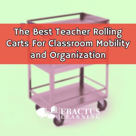 teacher rolling cart Teacher Cart Organization, Teacher Carts Organization, Teacher Rolling Cart, Teacher Cart, Rolling Carts, Organized Classroom, Rolling Storage Cart, Traveling Teacher, Classroom Layout