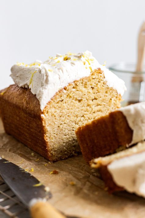 Lemon Cake Without Eggs, Vegan Lemon Almond Cake, Vegan Lemon Bundt Cake, Vegan Gf Lemon Cake, Lemon Olive Oil Cake Vegan, Vegan Lemon Drizzle Cake, Vegan Cream Cheese Frosting, Vegan Kids Recipes, High Protein Vegan Recipes