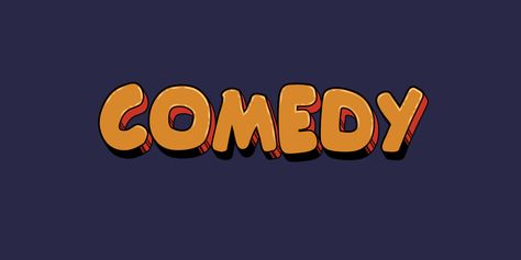 Comedy text style, create 3D title your text your fonts #text #3d #font #typography Comedy Logo Design, Comedy Logo, Coffee Shop Logo Ideas, Shop Logo Ideas, Vintage Logo Maker, Different Lettering Styles, Logo Maker App, Best Logo Maker, Army Recruitment