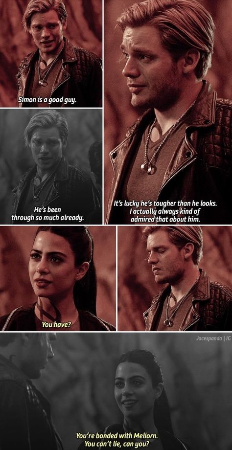 Shadowhunters Clace Shadowhunters, Shadowhunters Funny, Alec And Jace, Shadowhunter Quotes, Malec Shadowhunters, Harry Potter Quotes Funny, Shadowhunter Academy, Shadowhunters Series, Shadowhunters Cast