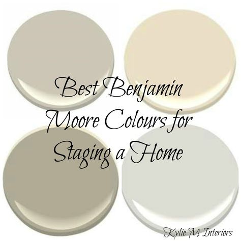 The Best Benjamin Moore Paint Colours for Home Staging / Selling Benjamin Moore Paint Colors Gray, Benjamin Moore Paint Colours, Staging A Home, Grant Beige, Light Paint Colors, Interior Paint Colors Schemes, Paint Palettes, Revere Pewter, Paint Colors Benjamin Moore