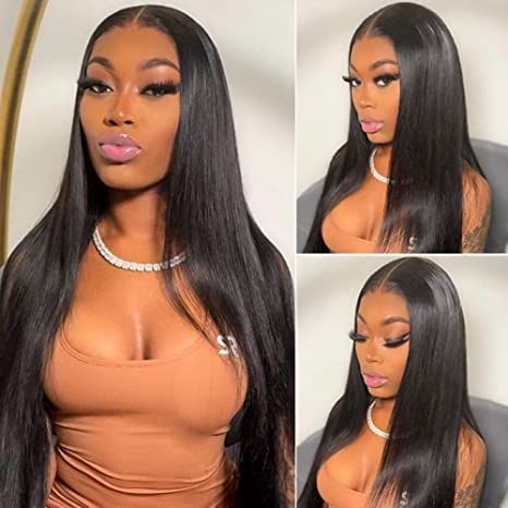 LSZA Wig,30 40 Inch Straight Lace Front Human Hair Wigs for Women 13x4 Lace Frontal Wig Natural Glueless,34inches,150% Peruvian Straight Hair, Brazilian Straight Human Hair, Closure Wigs, Hair Patterns, Hair Brands, Straight Lace Front Wigs, 100 Remy Human Hair, Lace Closure Wig, Lace Hair