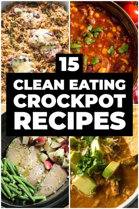 Healthy Low Calorie Crockpot Meals, Clean Eating Crockpot Chicken, Macros Crockpot Recipes, Macro Balanced Crockpot Meals, Clean Crock Pot Recipes, Low Salt Recipes Dinners Crock Pot, Healthy Crock Pot Recipes Clean Eating, High Fiber Crockpot Recipes, Clean Eating Recipes Crockpot