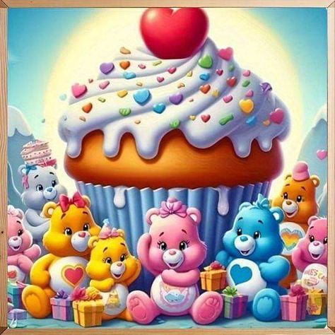 Birthday Care Bear, Canvas Beginners, Bear Happy Birthday, Candy Room, Christmas Jigsaw Puzzles, Tattoos For Women Flowers, Crochet Purse Pattern Free, Teddy Dog, All Disney Princesses