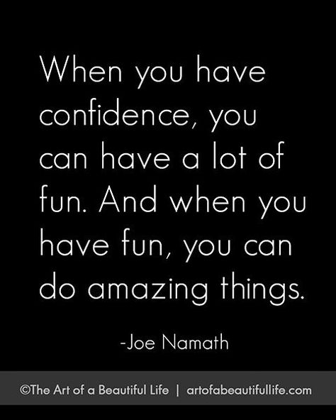 Very true. Weak people can't handle confidence so they bash you, jokes on them they are worthless, pathetic, weak. Not worth the time. Joe Namath, Self Confidence Quotes, Confidence Quotes, Sports Quotes, Self Quotes, Beautiful Life, A Quote, Self Confidence, Positive Thoughts