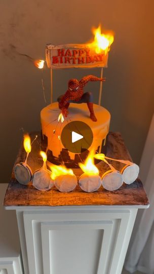 45K views · 121 reactions | Would you like to add a little fire show to make your cake and party unforgettable? We guarantee a wow-effect for your guests 😉🔥 | By Eva Cakes PatisserieFacebook Fire Cake Design, Cracker Cake, Fire Cake, Celebration Food, Fire Cracker, Cookie Desserts, Red Fire, Party Cakes, Cake Cookies