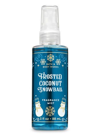 Coconut Bath And Body Works, Perfume Coconut, Frosted Coconut Snowball, Coconut Bath, Bath N Body Works, Bath And Body Works Perfume, Fine Fragrance Mist, Bath And Bodyworks, Fragrance Collection