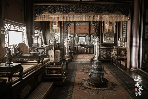 Story of Yanxi Palace (2018) Chinese Palace Interior, Chinese Mansion, Palace Decor, Chinese Style Interior, Fairytale Style, Chinese Palace, Story Of Yanxi Palace, Chinese House, Yanxi Palace