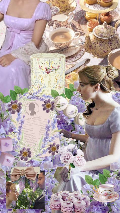 #bridgerton #regency #regencyera #daphnebridgerton #thedukeandi #teaparty #lavender #flowers #floral Party Dress Codes, Cocktail Party Themes, Fairytale Aesthetic, Sweet Sixteen Parties, Garden Birthday, Birthday Party 21, Watch Party, Bridal Shower Theme, Lavender Flowers