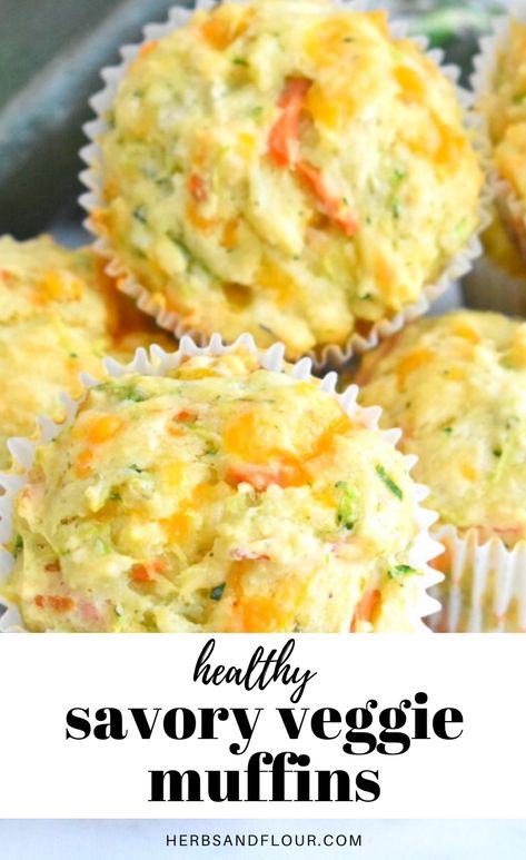 Vegetarian Muffins Recipes, Zucchini For Picky Eaters, Keto For Picky Eaters, Veggie Cupcakes, Groente Muffins, Savory Zucchini Muffins, Vegetarian Muffins, Vegetable Muffins, Savory Muffins Recipes