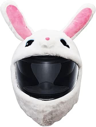 Biker Helmet Aesthetic, Bunny Helmet, Helmet For Bike, Motorcycle Memes, Biker Helmets, Helmet Covers, Riding Gear, Bike Helmet, Motorcycle Helmet