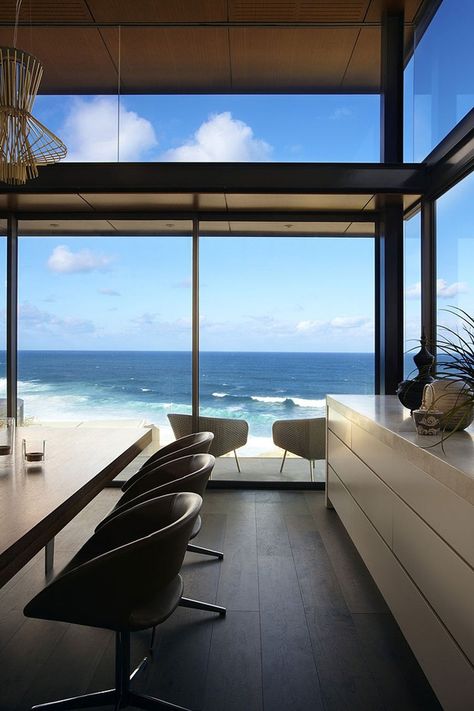 Bronte House, Australian Beach House, Contemporary Beach House, Australian Beach, تصميم للمنزل العصري, Appartement Design, Glass Walls, Modern Beach House, Beach House Design