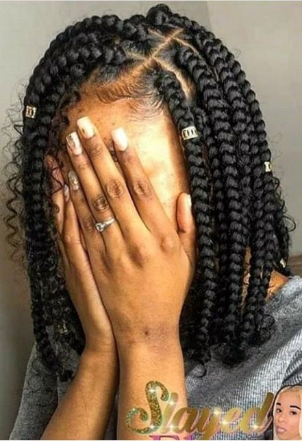 Big Rasta Braids Hairstyles, Short Rasta Braids, Rasta Braids Hairstyles, Short Box Braids Bob, Bob Box Braids Styles, Bob Braids Hairstyles, Short Box Braids Hairstyles, Braided Hairstyles For Black Women Cornrows, Short Box Braids