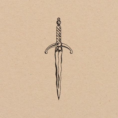 Small Knife Tattoos For Women, Knife In Back Tattoo, Fine Line Dagger Tattoo, Dainty Dagger Tattoo, Dagger Hand Tattoo, Antichrist Tattoo, Dagger Back Tattoo, Cute Dagger Tattoo, Dagger Tattoo Women