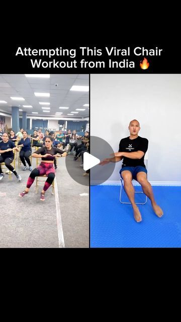 Chair Aerobics, Chair Pilates, Beginner Exercise, Senior Exercises, Wall Pilates, Easy Fitness, Fitness Routines, Chair Exercises, Exercise Routines