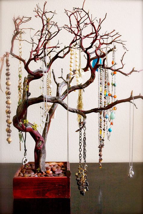 Hey, I found this really awesome Etsy listing at https://www.etsy.com/listing/94287896/30-red-jewelry-tree-jewelry-organizer Creative Jewelry Storage, Tree Jewelry Holder, Do It Yourself Decoration, Jewelry Storage Solutions, Shiny Jewelry, Jewelry Holders, Necklace Holder, Red Jewelry, Jewelry Tree