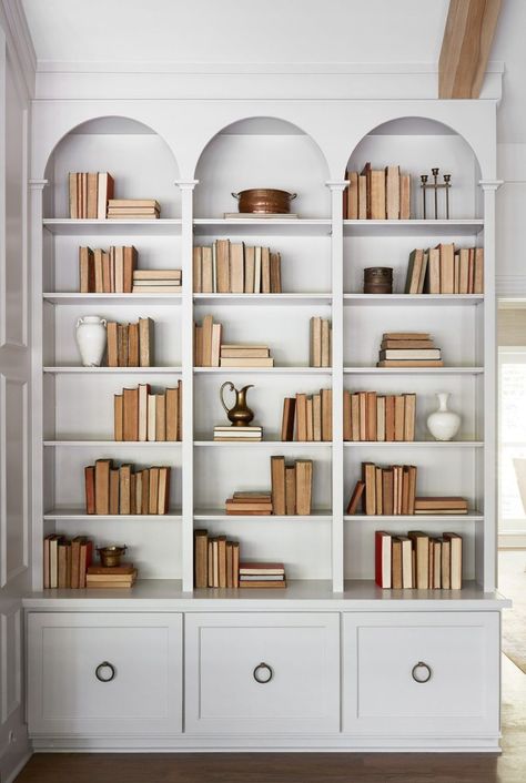 Bookshelf Design, Bookshelf Styling, 아파트 인테리어, Bookshelves Diy, Shelf Styling, Home Library, Wooden Shelves, My New Room, Fixer Upper