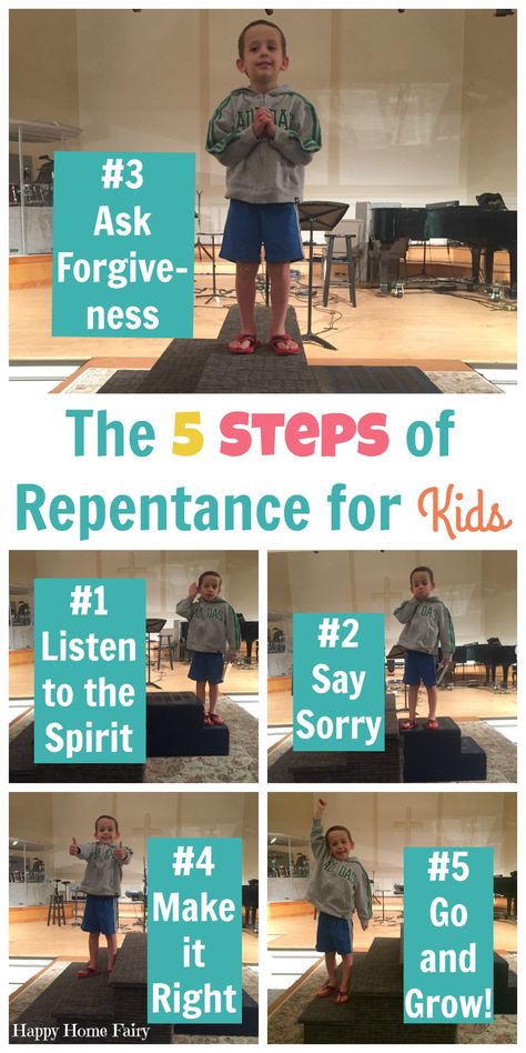 One of the best things we can do as believers is walk through the 5 Steps of Repentance with the Lord and with others! I know you’re thinking, whoa.  Repentance is a big word, Jules.  What kid is going to understand that? It might be a big word, but it has a pretty simple definition. … Bible Study Activities, Happy Home Fairy, Kids Sunday School Lessons, Lds Lessons, Childrens Sermons, Mom Thoughts, Bible Study For Kids, Sunday School Activities, Family Home Evening