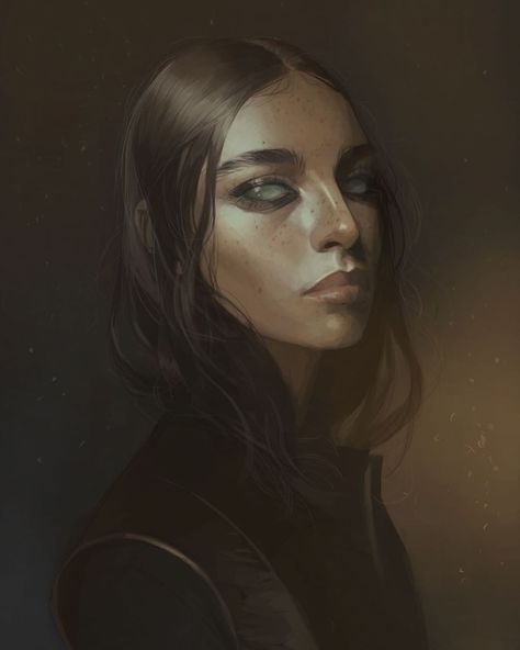 The Art Showcase, Blind Girl, Art Showcase, Blind Eyes, Illustration Portrait, Fantasy Portraits, World Of Darkness, Fantasy Rpg, Fantasy Inspiration