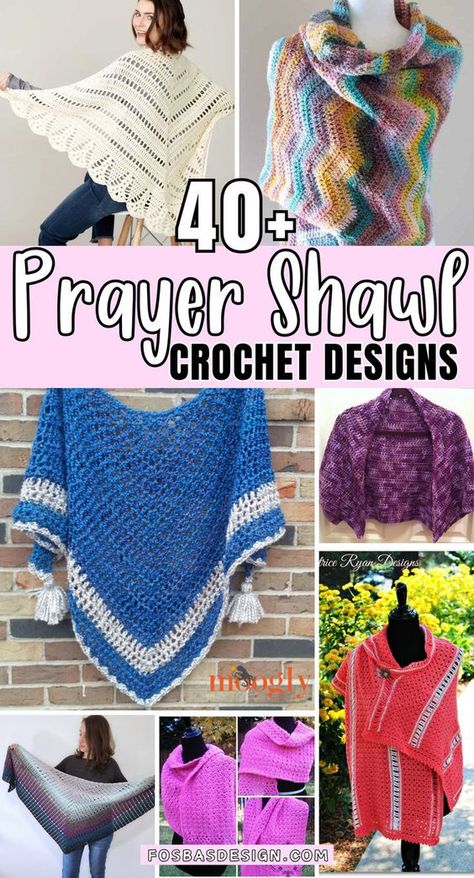 60 plus collection of quick crochet prayer shawl patterns - perfect when you want to make a meaningful croceht gift. Simple, soothing, and quick to complete, it's comfort in every stitch. Easy Crochet Shawl Ideas | Trendy Crochet Shawl Aesthetics | Crochet Scarf Patterns | Crochet Gift Ideas Crochet Patterns Shawls, Crochet Prayer Shawls Free Pattern Easy, Crochet Shawls And Wraps Free Patterns, Crochet Prayer Shawl Patterns, Scarf Patterns Crochet, Prayer Shawls Knit, Shawl Crochet Pattern Easy, Chunky Yarn Patterns, Shawl Ideas