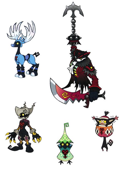 Heartless Fanart Kingdom Hearts, Heartless Kingdom Hearts Art, Digimon Concept Art, Heartless Design, Kingdom Hearts Concept Art, Kh Heartless, Disney Concept Art Character Design, Heartless Kingdom Hearts, Kingdom Hearts Heartless