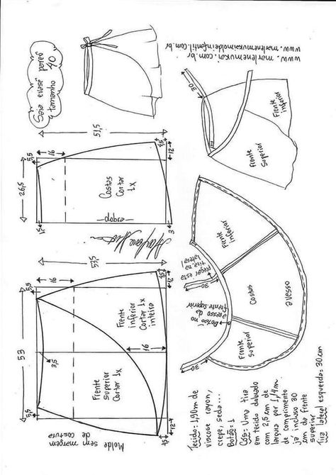 Clothes Tiktok, Pola Blus, Pola Rok, Sewing Projects Clothes, Sewing 101, Diy Clothes Design, Costura Diy, Sew Ins, Skirt Patterns Sewing