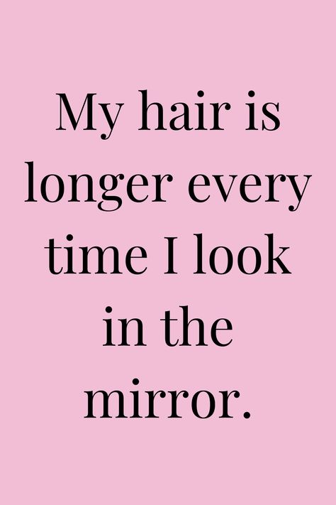 Hair Growth Affirmations Aesthetic, Long Hair Affirmations, Hair Manifestation, Hair Affirmations, 365 Affirmations, Manifesting Quotes, Self Inspirational Quotes, Vision Board Affirmations, Daily Positive Affirmations