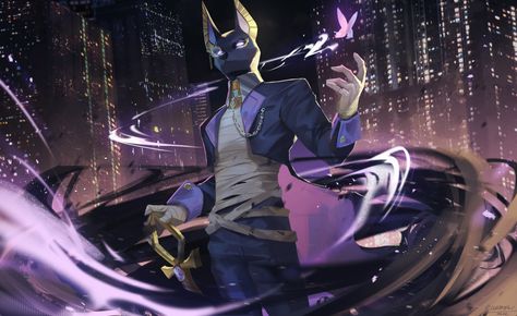 Egyptian Anubis, Egyptian Art, Epic Art, Iconic Characters, Character Design Inspiration, League Of Legends, Fantasy Art, Concept Art, Character Art