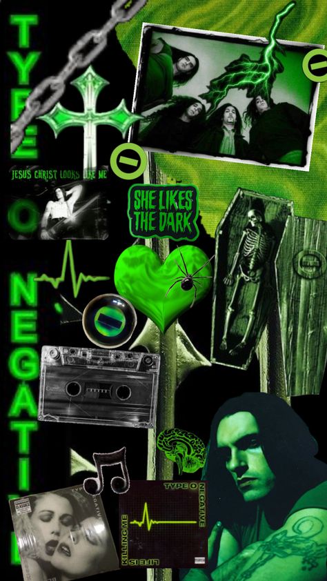 Type O Negative 💚 #typeonegative #band #music Type O Negative Wallpapers, Type O Negative Band, Peter Steele, Type O Negative, Band Music, She Likes, Wallpaper Iphone Cute, Music Stuff, The Darkest