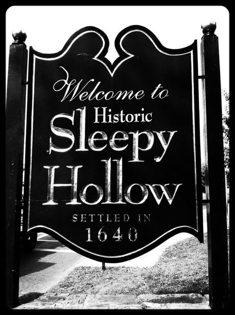 DIY Sleepy Hollow Halloween Sign - No Power Tools Needed - Atta ... Sleepy Hollow Halloween, Sleepy Hallow, Tom Mison, The Legend Of Sleepy Hollow, Very Sleepy, Legend Of Sleepy Hollow, Headless Horseman, Sleepy Hollow, Halloween Pictures